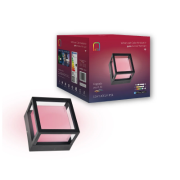 Imagine Aplica LED exterior Nita Smart Ignito WIFI Bluetooth 12W 1400lm RGBW
