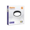 Plafoniera LED Starke rotunda negru 36W 2880lm 480mm IP40