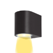 Spot Starke PT perete rotund 1xGU10 35W negru 80x65x75mm