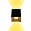 Aplica LED exterior Starke 2x5W 500lm 3000K IP54 aluminiu negru