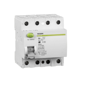 Siguranta automata diferentiala Noark 4P 25A 6kA 30mA 400VAC IP20 108389
