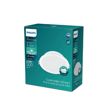 Plafoniera LED incastrata Philips Meson 5.5W 3000k 360lm IP20 PC02995
