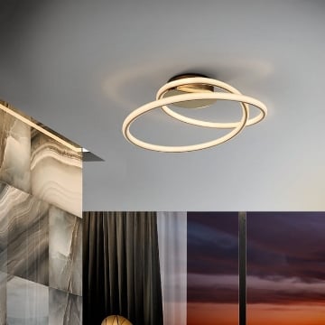 Plafoniera LED Schuller Tube Golden 44W 3000k 138505