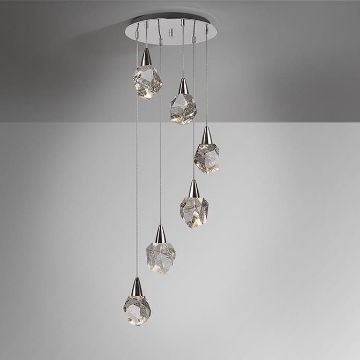 Lustra LED Schuller Aquaria Chrome 6x4W 3000k 157239