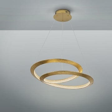 Lustra LED Schuller Eternity Gold dimabil 45W 3000k 165723D