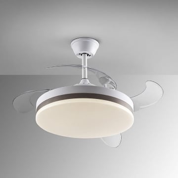 Plafoniera LED Schuller Vento White-Bronze dimabil 36W 3000-6000k 168311D