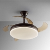 Plafoniera LED Schuller Vento Brown dimabil 36W 3000-6000k 168342D