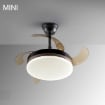 Plafoniera LED Schuller Mini Vento Black-Bronze 24W 3000-6000k 169211