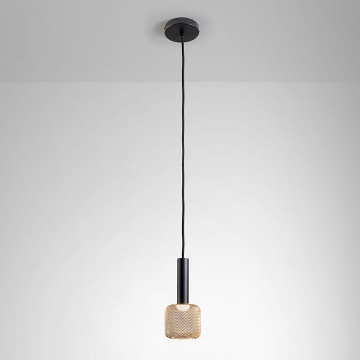 Pendul LED Schuller Sincro Black-Gold 5W 3000k 175265
