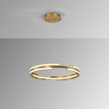 Lustra LED Schuller Ciclos Golden 52W 3000k 197496