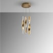 Lustra LED Schuller Twist Gold 3x10W 3000k 219381