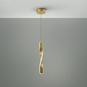 Pendul LED Schuller Twist Gold 11W 3000k 219633