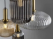 Lustra LED Schuller Norma Black-Brass 4x8W 3000k 225168