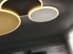 Plafoniera LED Schuller Umbra Black-Gold-White 32W 3000k 236254