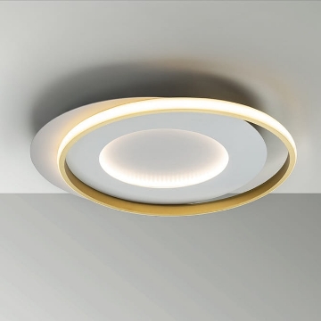 Plafoniera LED Schuller Limbos Matte White-Gold 40W 3000k 245135