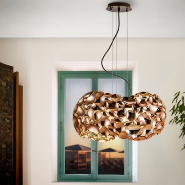 Lustra LED Schuller Narisa Rose Gold 5x6W 3000k 266251N