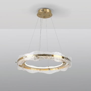 Lustra LED Schuller Lira Gold 42W 3000k 294683