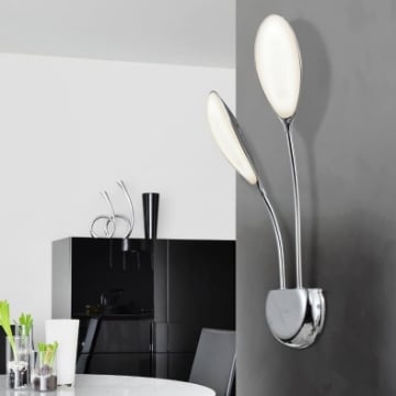 Aplica LED Schuller Lucila Chrome 10.6W 4000k 324190