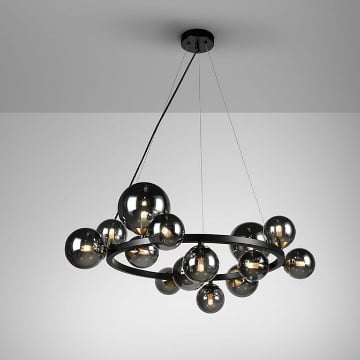 Lustra LED Schuller Astros Matte Black 14x4W 3000k 329613