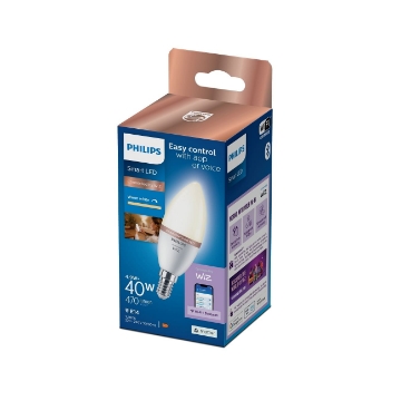 Bec LED Philips Smart E14 C37 4.9W 470lm Dimmable Warm White