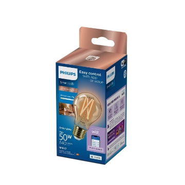 Bec LED Philips Smart Amber E27 A60 7W 640lm Tunable White