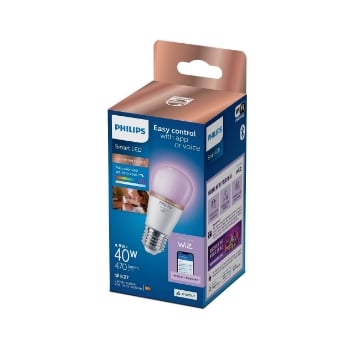 Bec LED Philips Smart E27 P45 4.9W 470lm Full Color