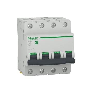 Siguranta automata Schneider 4P 20A C 4.5kA IP20 EZ9F32420