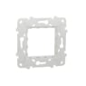 Imagine Suport fixare plastic Noua Unica 2 module 1 post alb