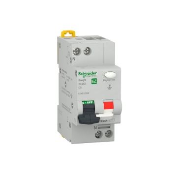 Siguranta automata diferentiala Schneider 1P+N 6A C 4.5kA 30mA IP20 EZ9D32606