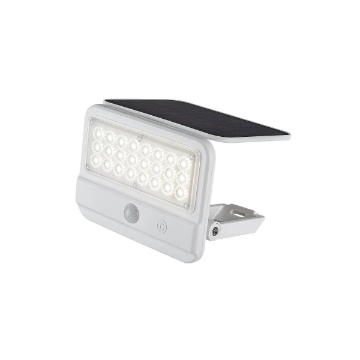 Lampa solara Rabalux Flaxton White 7W 4000k 700lm senzor miscare 77090