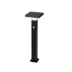 Stalp iluminat solar Rabalux Geleen Black-White 4W 3000k 400lm 3.7V 2200mAh senzor miscare 77045