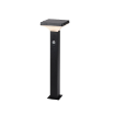 Stalp iluminat solar Rabalux Geleen Black-White 4W 3000k 400lm 3.7V 2200mAh senzor miscare 77045