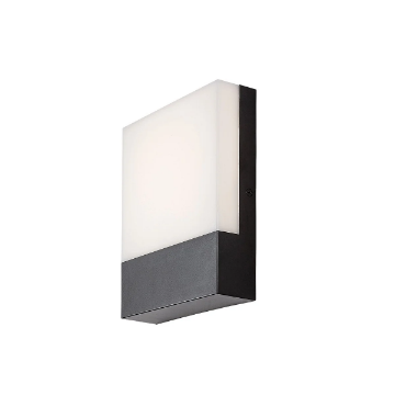 Aplica LED exterior Rabalux Gimone Black-White 10W 4000k 570lm IP44 77097
