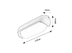 Aplica LED exterior Rabalux Hulst Anthracite 13W 3000k 850lm IP65 77041