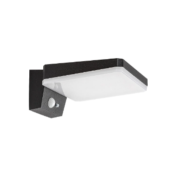 Lampa solara Rabalux Lasset Black 4.4W 4000k 200lm 3.7V 2200mAh senzor miscare 77078