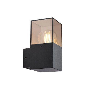 Aplica exterior Rabalux Loanda Black-Smoky 60W E27 IP54 77080