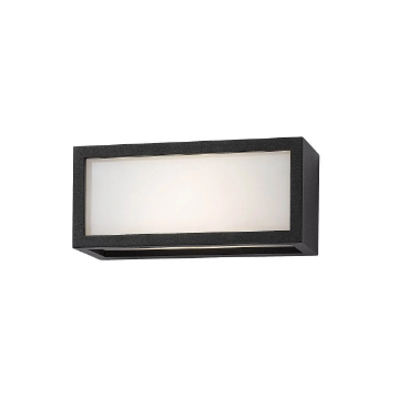 Aplica LED exterior Rabalux Lublin Black-White 10W 4000k 480lm IP54 77099