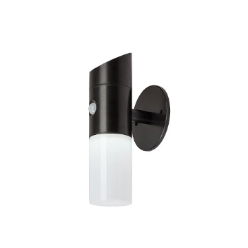 Lampa solara Rabalux Lutto Black-White 1W 6500k-RGB 65lm senzor miscare 77030
