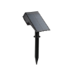 Stalp iluminat solar Rabalux Nantes Black 0.5W 3000k 50lm 3.7V 3000mAh senzor miscare 77088