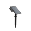 Stalp iluminat solar Rabalux Nantes Black 0.5W 3000k 50lm 3.7V 3000mAh senzor miscare 77088