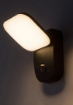Aplica LED exterior Rabalux Odiel Black senzor 12W 3000k 850lm IP44 77058