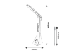 Veioza LED Rabalux Armato White 7W 4000k 340lm 74042