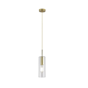 Pendul living Rabalux Esta Gold-Clear 40W E27 72050