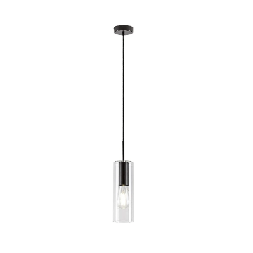 Pendul living Rabalux Esta Black-Clear 40W E27 72049