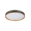 Plafoniera LED Rabalux Gandor Black-Gold 24W 3000-6500K 1850lm IP20 71141