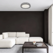 Plafoniera LED Rabalux Nilin Black-White 48W 3000-6500k 3400lm IP20 71140