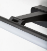 Aplica LED Rabalux Nabil Matte Black-White 15W 4000k 830lm IP20 71147