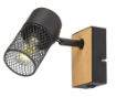 Aplica Rabalux Metta Black-Oak Wood E14 40W IP20 71151