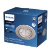 Spot LED nichel incastrat Philips Sparkle 5.5W 2700k 350lm metal nichel IP20