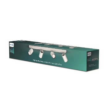 Plafoniera Philips Kosipo White GU10 4x5.5W IP20